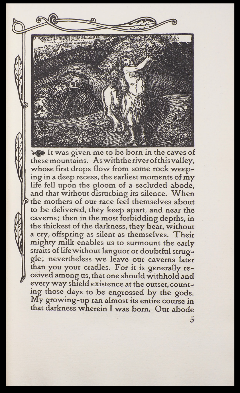 The Centaur. The Bacchante. Vale Press